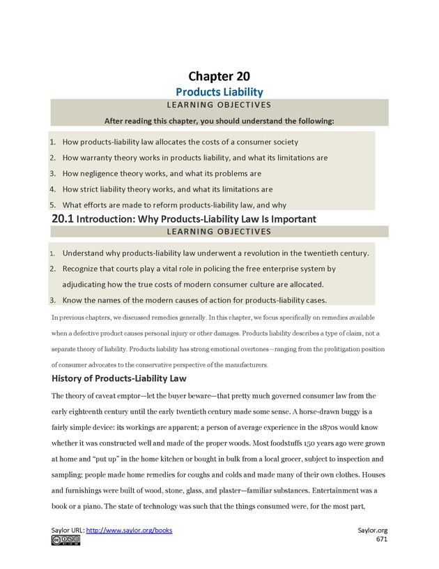Business Law and the Legal Environment - Page 671